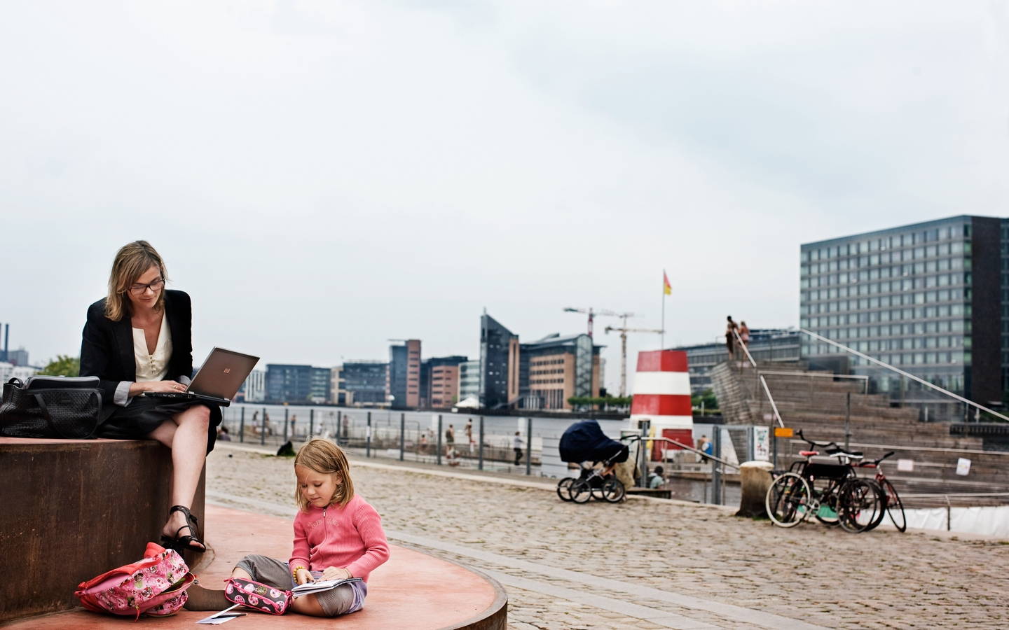 Business life in Copenhagen