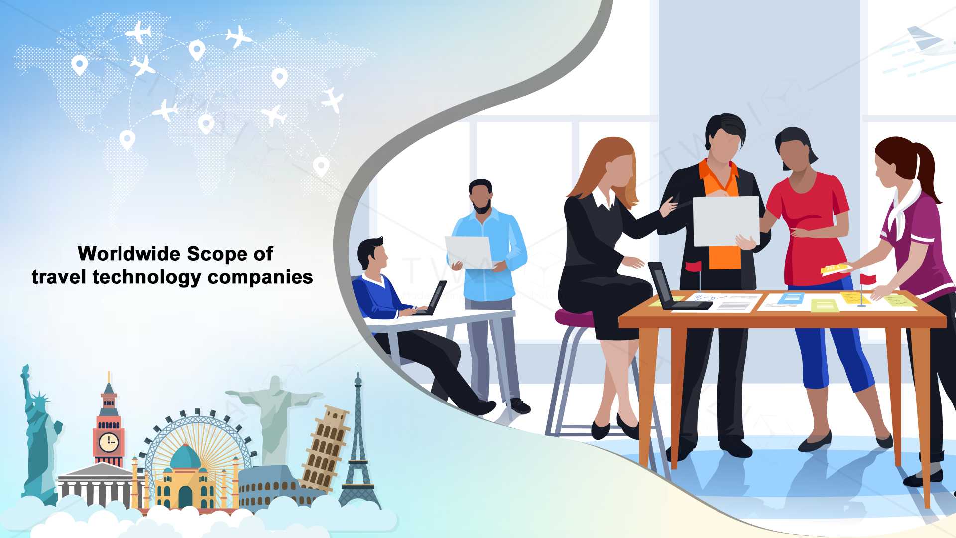 Worldwide Scope of travel technology companies